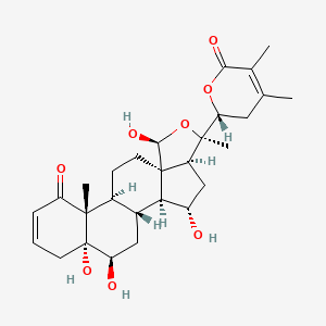 molecular formula C28H38O8 B14759423 Physaminimin C 