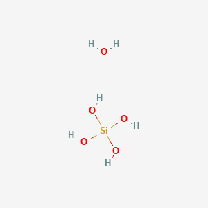 molecular formula H6O5Si B14759465 Silicic acid;hydrate 