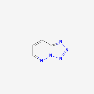 molecular formula C4H3N5 B14759603 Tetrazolo[1,5-b]pyridazine CAS No. 274-89-5