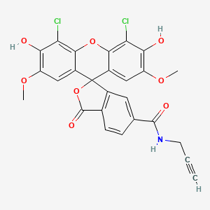 molecular formula C26H17Cl2NO8 B14759676 JOE alkyne, 6-isomer 