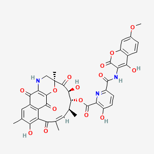 molecular formula C40H33N3O15 B14759998 Rubradirin B 
