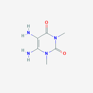 molecular formula C6H10N4O2 B014760 5,6-二氨基-1,3-二甲基尿嘧啶 CAS No. 5440-00-6