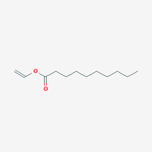 molecular formula C12H22O2 B147601 Vinyl decanoate CAS No. 4704-31-8