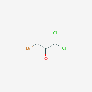 molecular formula C3H3BrCl2O B14760256 3-Bromo-1,1-dichloropropan-2-one CAS No. 1578-16-1