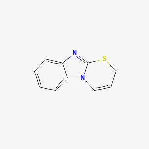 molecular formula C10H8N2S B14760532 2h-[1,3]Thiazino[3,2-a]benzimidazole CAS No. 245-58-9