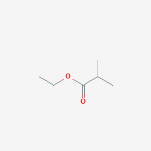 molecular formula C6H12O2 B147610 Ethyl isobutyrate CAS No. 97-62-1