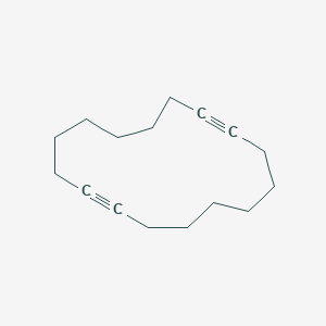molecular formula C16H24 B14761087 Cyclohexadeca-1,9-diyne CAS No. 1697-71-8
