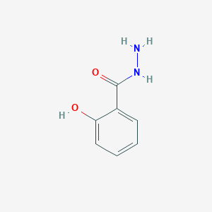 molecular formula C7H8N2O2 B147611 2-Hydroxybenzohydrazide CAS No. 936-02-7