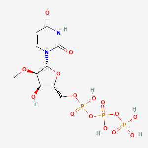 molecular formula C10H17N2O15P3 B14761257 2'-o-Methyluridine-5'-triphosphate 