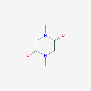 molecular formula C6H10N2O2 B147613 Sarcosine anhydride CAS No. 5076-82-4