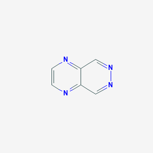 molecular formula C6H4N4 B14761559 Pyrazino[2,3-d]pyridazine CAS No. 254-95-5