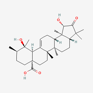 molecular formula C29H44O5 B14761583 Rubuminatus B 