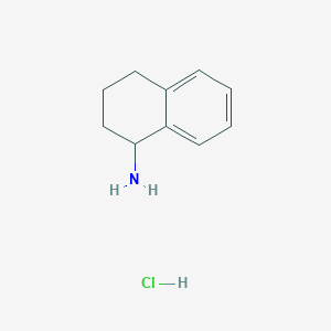 molecular formula C10H14ClN B147617 1,2,3,4-四氢-1-萘胺盐酸盐 CAS No. 49800-23-9