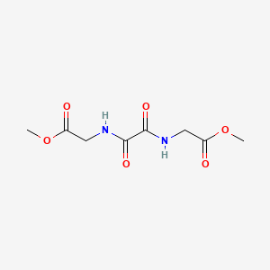 molecular formula C8H12N2O6 B14761809 N,N'-Bis(methoxycarbonylmethyl)oxalamide 