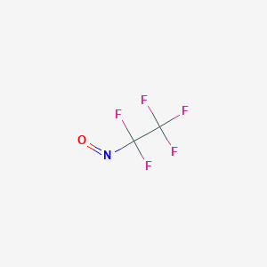 molecular formula C2F5NO B14761881 Pentafluoronitroso-ethane CAS No. 354-72-3