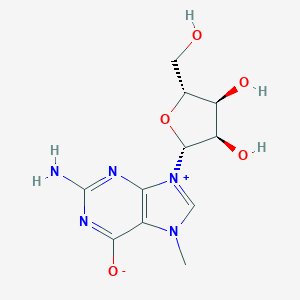 molecular formula C11H16N5O5+ B147621 7-Methylguanosine CAS No. 20244-86-4