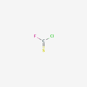 molecular formula CClFS B14762175 Carbonothioic chloride fluoride CAS No. 1495-18-7