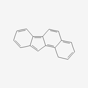 molecular formula C17H12 B14762265 1H-Benzo(a)fluorene CAS No. 238-82-4