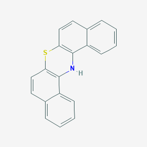 molecular formula C20H13NS B14762341 14H-Dibenzo[a,j]phenothiazine CAS No. 224-62-4