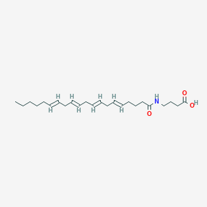 molecular formula C24H39NO3 B14762551 N-ArachidonylGABA 