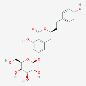 molecular formula C23H26O10 B14762567 Demethylagrimonolide 6-O-glucoside 
