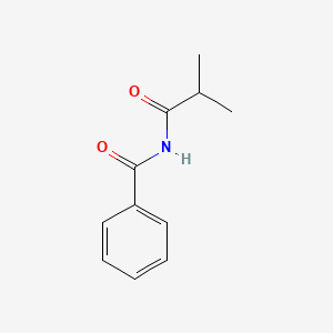 molecular formula C11H13NO2 B14762568 N-isobutyrylbenzamide CAS No. 1738-54-1