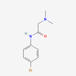 molecular formula C10H13BrN2O B14762697 N-(4-bromophenyl)-2-(dimethylamino)acetamide 