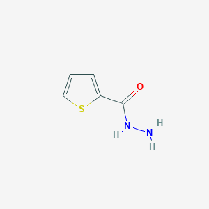 molecular formula C5H6N2OS B147627 Thiophene-2-carbohydrazide CAS No. 2361-27-5