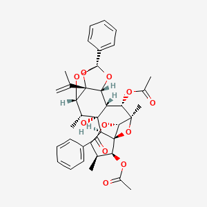 molecular formula C38H42O11 B14762794 Trigothysoid L 