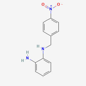 molecular formula C13H13N3O2 B14763006 N-(4-Nitrobenzyl)benzene-1,2-diamine 