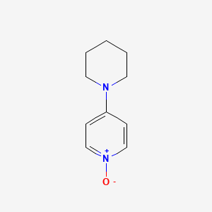 molecular formula C10H14N2O B14763057 Pyridine, 4-(1-piperidinyl)-, 1-oxide CAS No. 1201-72-5