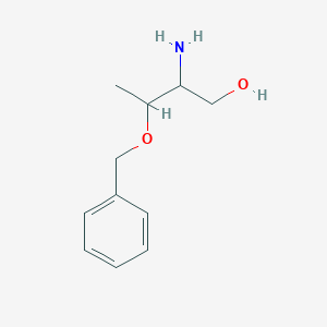molecular formula C11H17NO2 B14763097 O-Benzyl-L-threoninol 