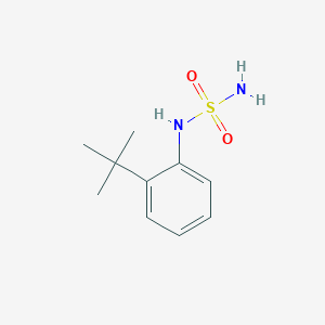 molecular formula C10H16N2O2S B14763144 N-[2-(1,1-Dimethylethyl)phenyl]-sulfamide 