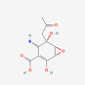 molecular formula C10H11NO6 B14763267 Enaminomycin B CAS No. 68245-17-0
