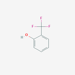 molecular formula C7H5F3O B147641 2-(Trifluoromethyl)phenol CAS No. 444-30-4