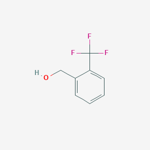 molecular formula C8H7F3O B147644 2-(Trifluoromethyl)benzyl alcohol CAS No. 346-06-5