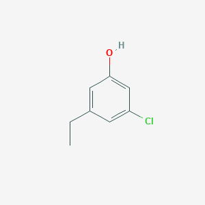 molecular formula C8H9ClO B14764729 3-Chloro-5-ethylphenol 
