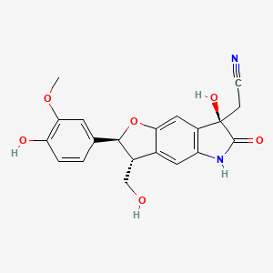 molecular formula C20H18N2O6 B14764790 Plasiatine 