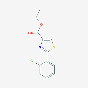 Ethyl 2-(2-chlorophenyl)thiazole-4-carboxylate