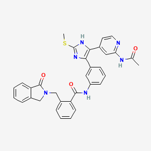 molecular formula C33H28N6O3S B14764873 Egfr-IN-18 