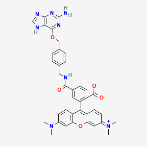 molecular formula C38H34N8O5 B14764951 Snap-tmr 