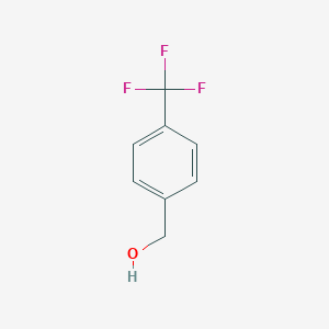 molecular formula C8H7F3O B147650 4-(Trifluoromethyl)benzyl alcohol CAS No. 349-95-1
