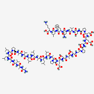 molecular formula C145H238N34O44 B14765123 TRAF6 peptide 