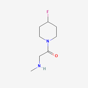 B1476515 1-(4-Fluoropiperidin-1-yl)-2-(methylamino)ethan-1-one CAS No. 1996544-35-4