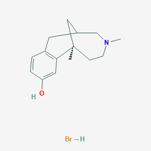 molecular formula C15H22BrNO B14765156 Eptazocine (hydrobromide) 