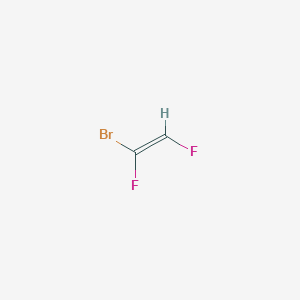 molecular formula C2HBrF2 B14765246 1-Bromo-1,2-difluoro-ethylene 