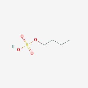 molecular formula C4H10O4S B147654 Sulfuric acid, monobutyl ester CAS No. 15507-13-8