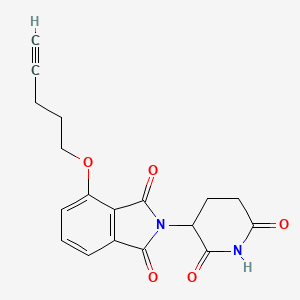 molecular formula C18H16N2O5 B14765682 Thalidomide-O-C3-alkyne 