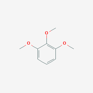 molecular formula C9H12O3 B147658 1,2,3-Trimethoxybenzene CAS No. 634-36-6