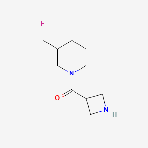 molecular formula C10H17FN2O B1476593 Azetidin-3-yl(3-(fluoromethyl)piperidin-1-yl)methanone CAS No. 2091619-63-3